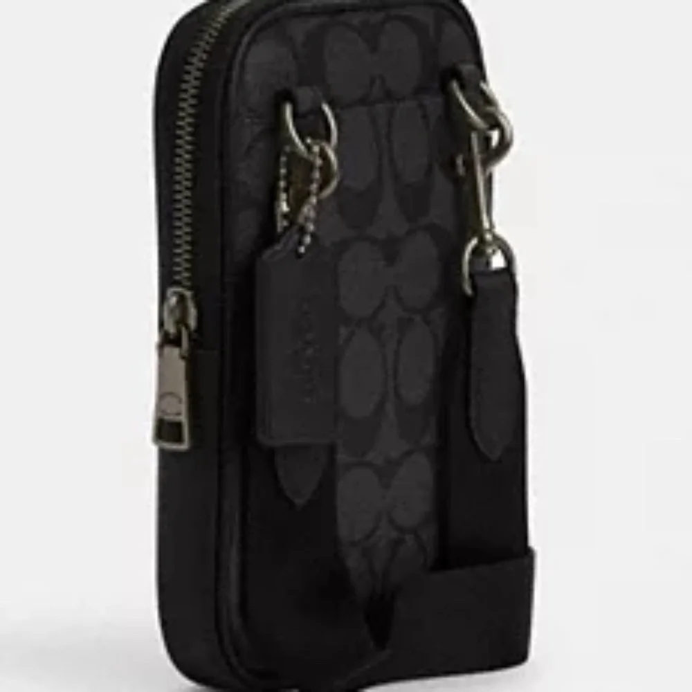 Coach Crossbody In Signature Canvas NWT - Picture 14 of 14